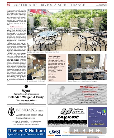 Osteria de Bivio Wort page 2